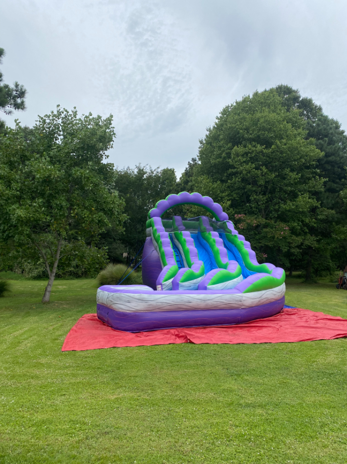 19' Dual-Lane Waterslide Rental in Bowleys Quarter, MD