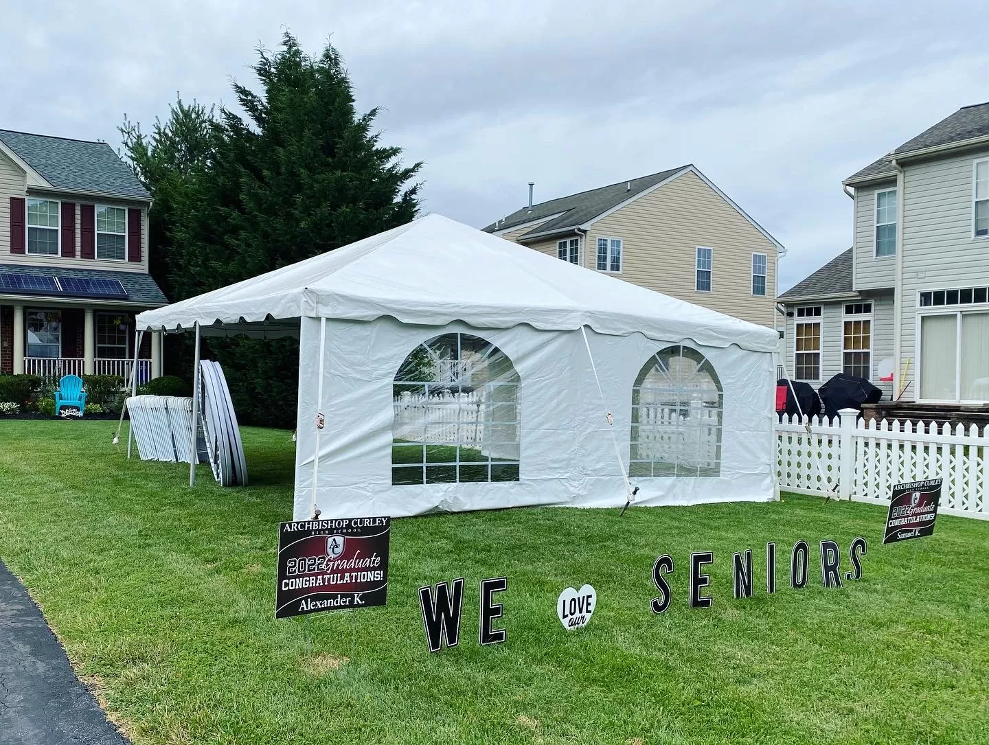 20x20 White Frame Tent in White Marsh, MD