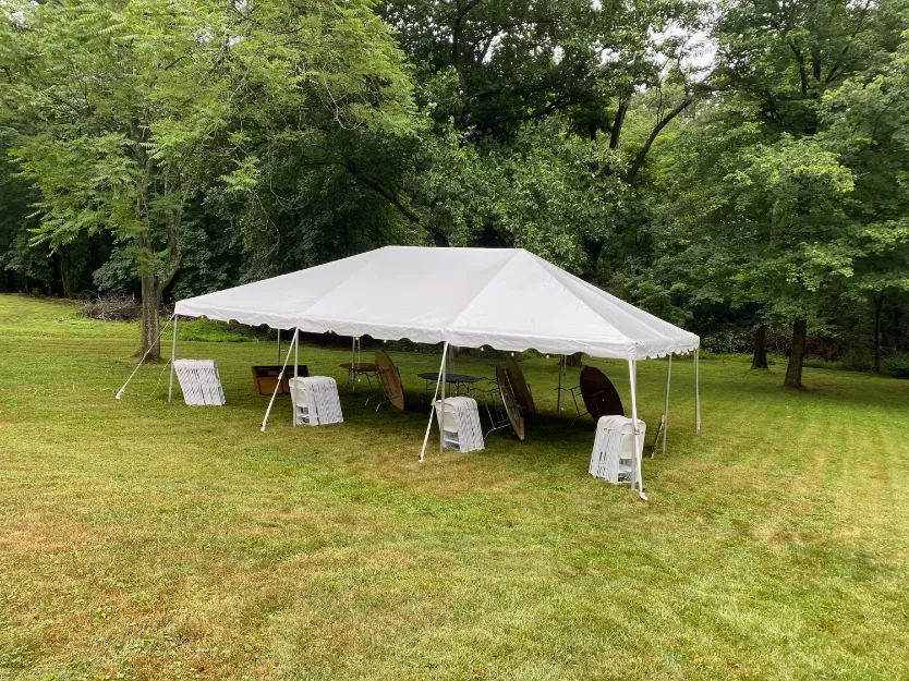 20x30 White Frame Tent in Joppa, MD