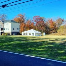 30x30 White Frame Tent in Middle River, MD 0