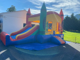 Crayola bounce slide