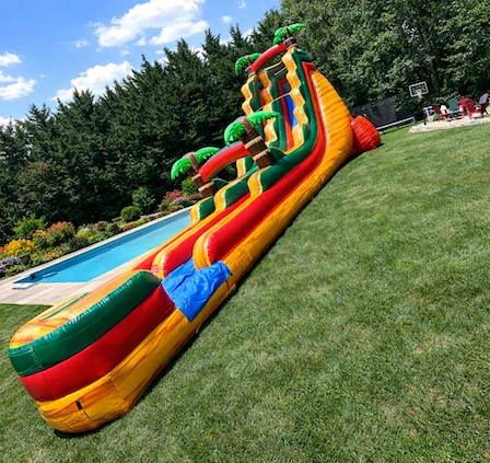 22'H Tropic Drop Water Slide