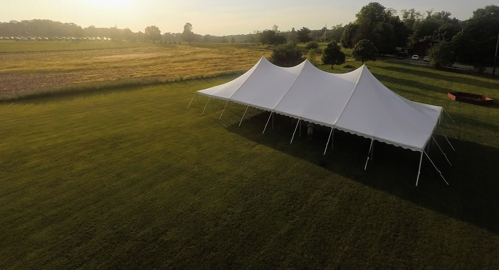 Outside Tent Banner Image