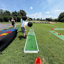 9-Hole-Wedding-Themed-Mini-Golf-Course-for-Wedding-at-Bohemia-Overlook-in-North-East-MD 2