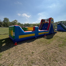 Bounce-House-Inflatable-Slide-and-Obstacle-Course-for-Chicken-Wing-Festival-at-Anne-Arundel-County-Fairgrounds-MD 2