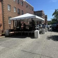 Carnival-Game-Trailer-Money-Wheel-Tent-and-Stage-at-Little-Italy-Italian-Festival 3