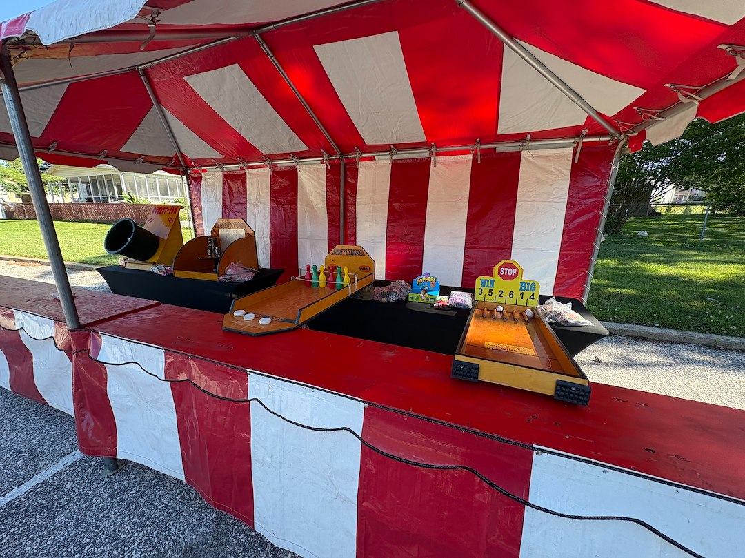 Carnival Games and Game Booth for Elementary School End of Year Event in Bowleys Quarters, MD