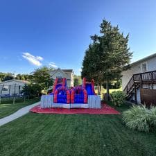 Double-Obstacle-Course-Inflatable-in-Middle-River-Maryland 0