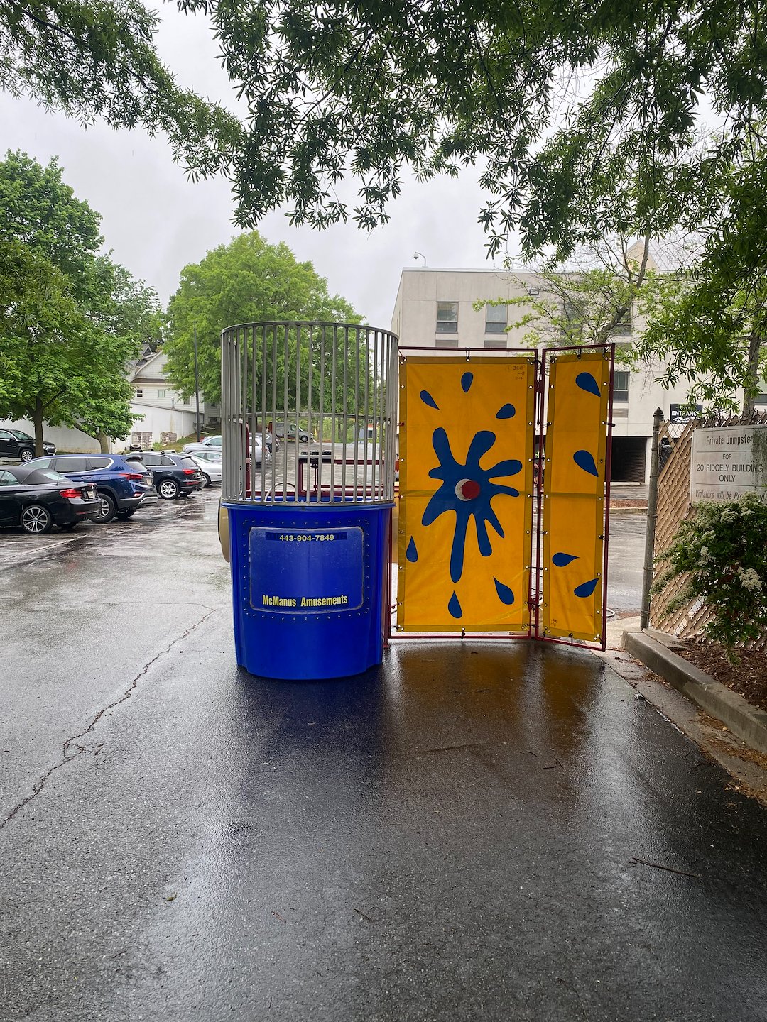 Dunk Tank for Fundraiser in Annapolis, Maryland