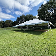 Large-Frame-Tent-for-Backyard-Wedding-in-Glen-Arm-Maryland 0