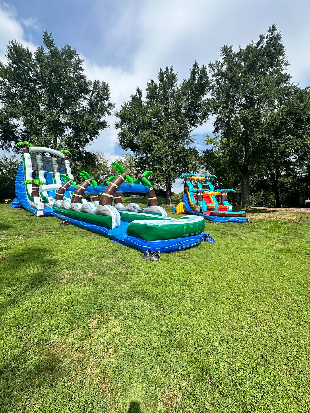 Large Inflatable Water Slides and Bounce Houses at The Maryland Zoo in Baltimore