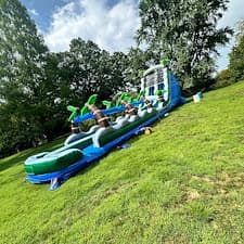 Large-Inflatable-Water-Slides-and-Bounce-Houses-at-The-Maryland-Zoo-in-Baltimore 0