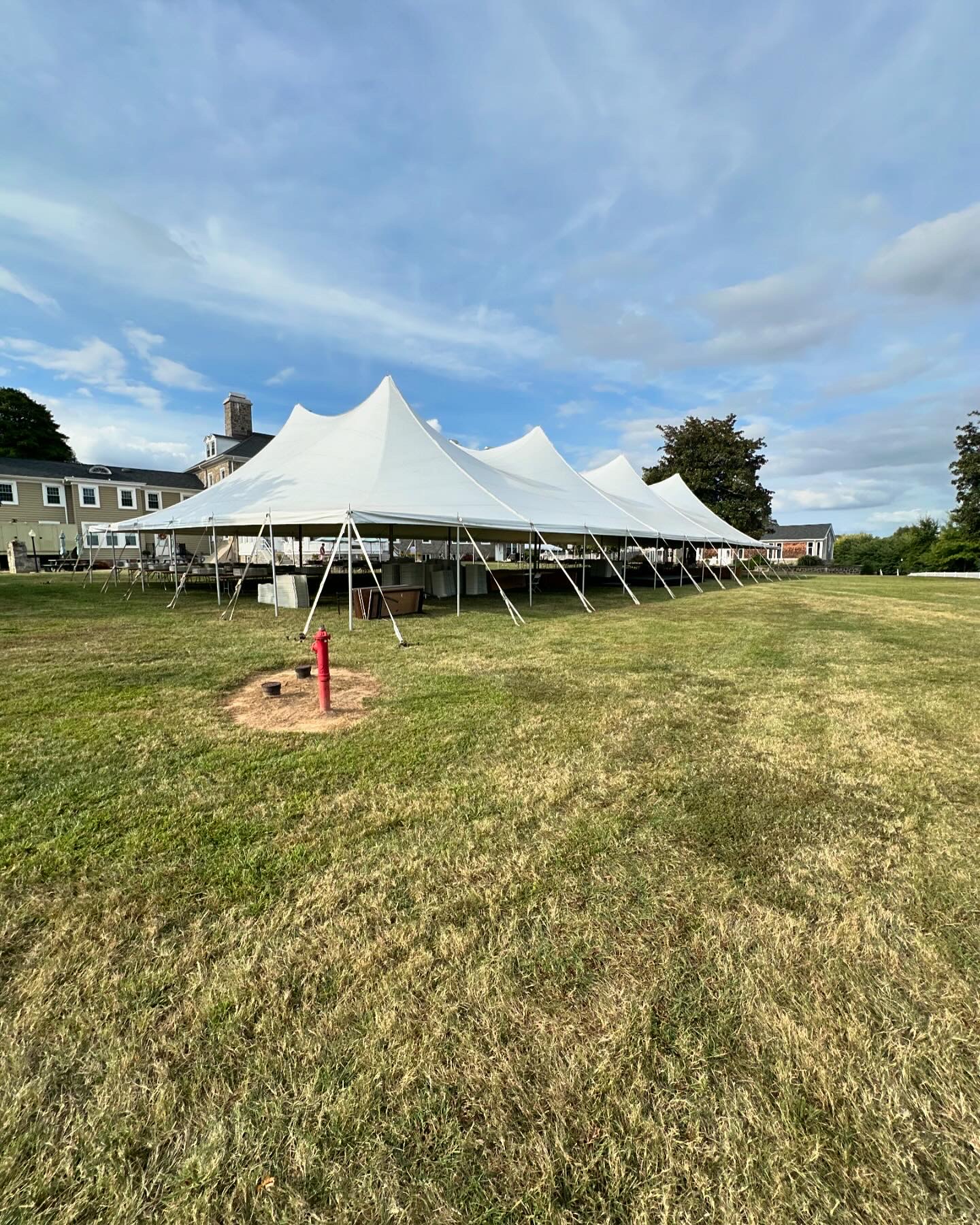 Large Pole Tents and Frame Tents for Crab Feast in Havre de Grace, Maryland