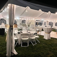 Large-Wedding-Tent-for-Backyard-Wedding-in-White-Marsh-MD 2