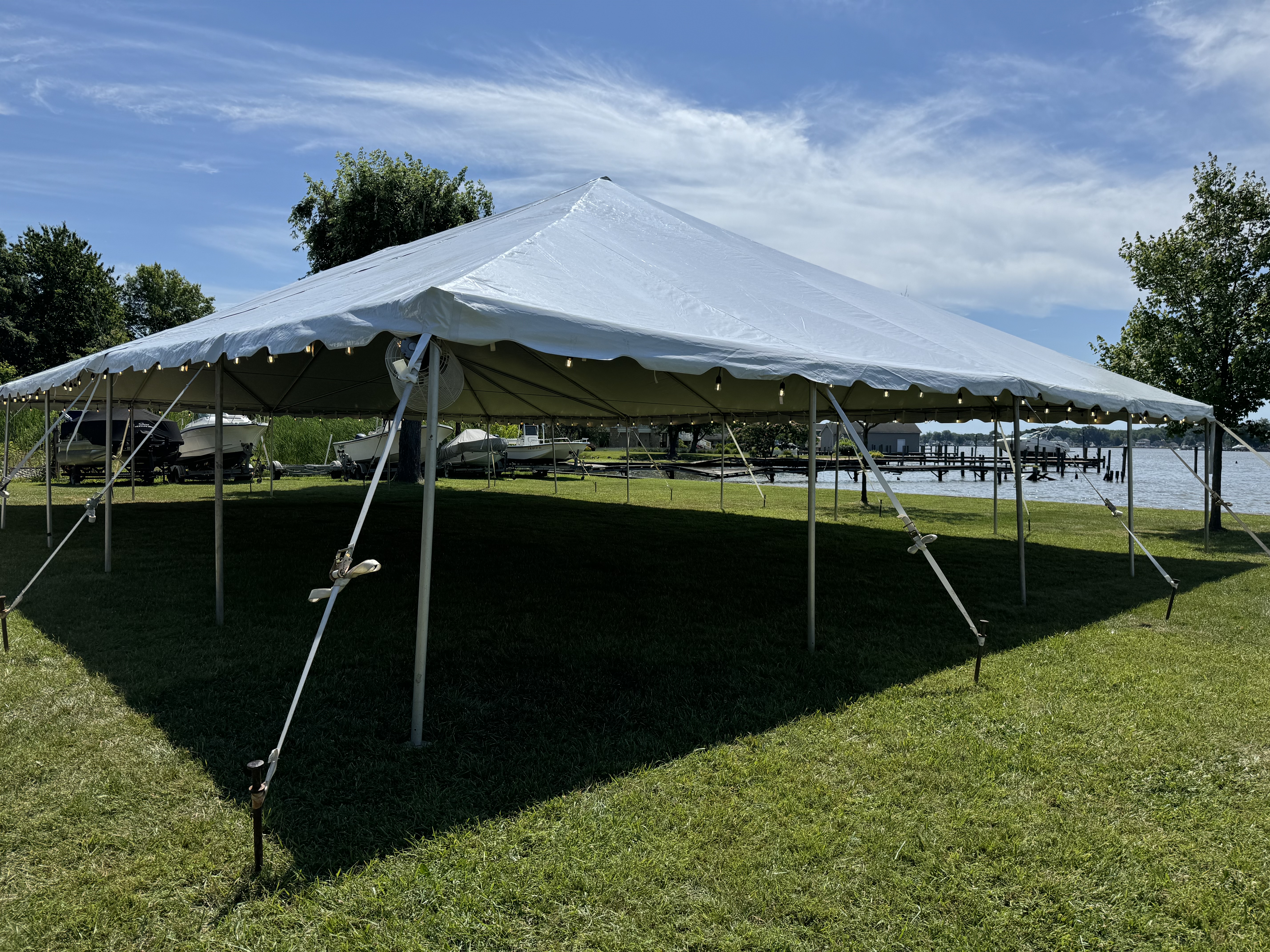 Large Wedding Tent for Backyard Wedding