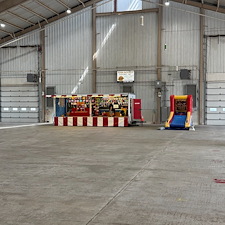 Nostalgic-Carnival-Game-Trailer-and-Inflatable-Skeeball-Game-for-Corporate-Event-in-Westminster-MD 0