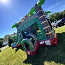 Party-Tent-and-Bounce-House-with-Slide-in-Bel-Air-Maryland 1