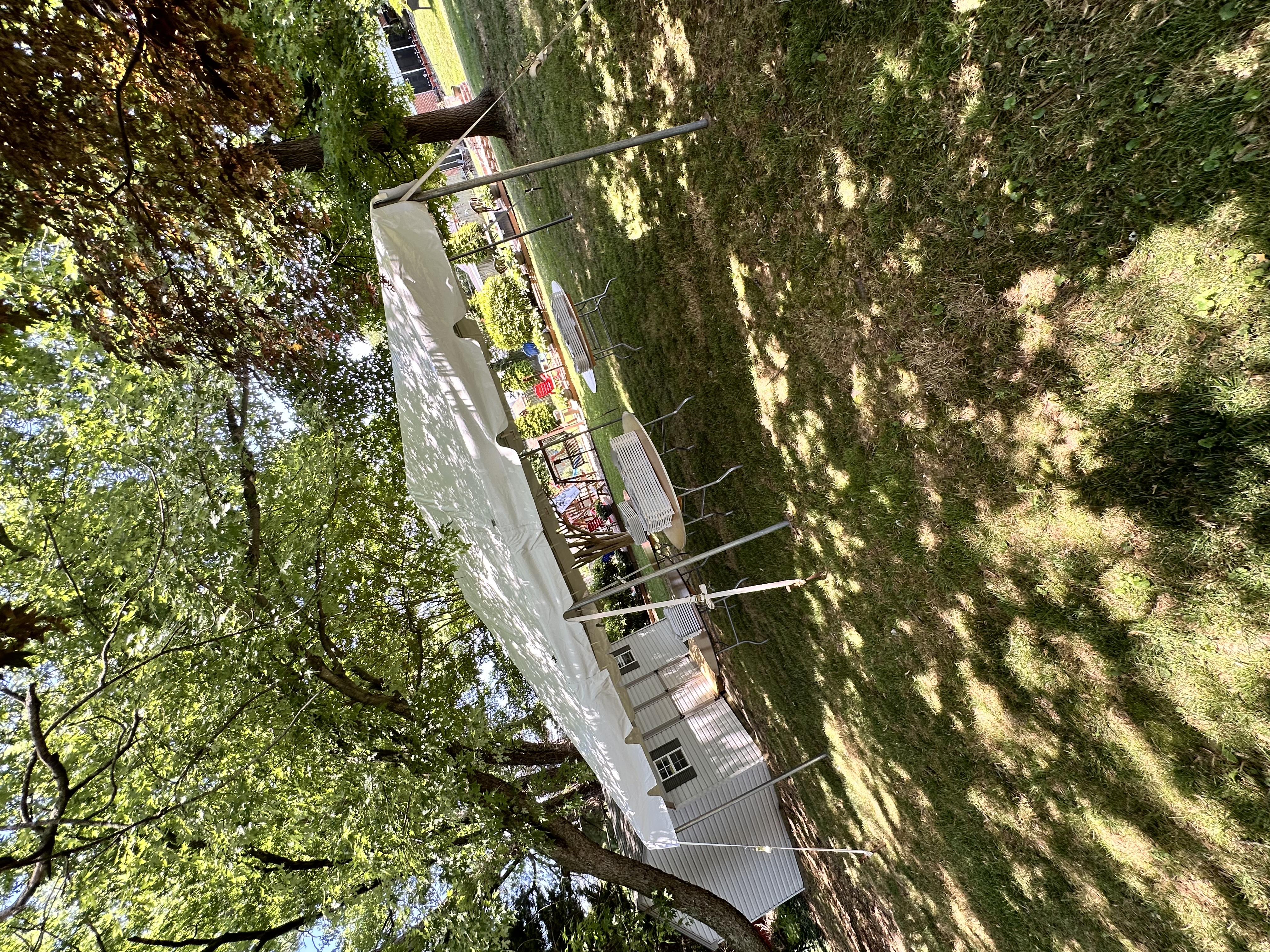 Party Tent for Backyard Party in Lutherville-Timonium