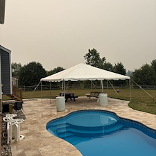 Small-Frame-Tent-for-Pool-Patio-Party-in-Jarrettsville-MD 0