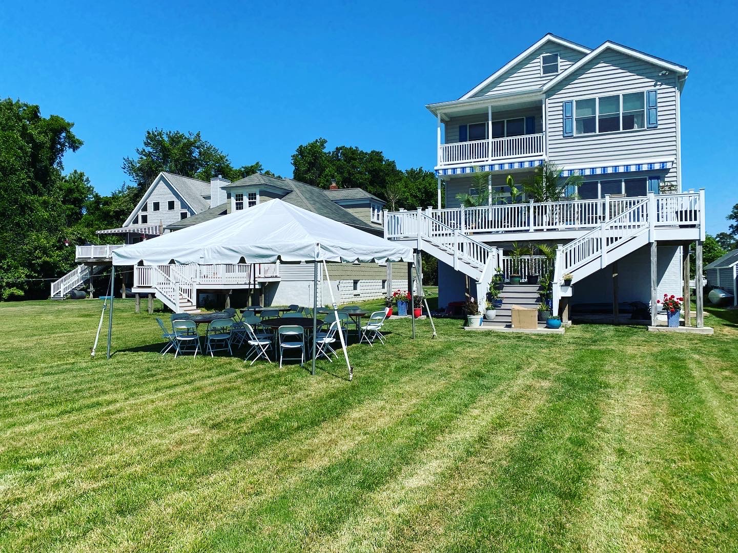 Small Party Tent in Bowleys Quarters, MD