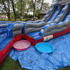 Tent-Rental-Water-Slide-and-Yard-Games-for-Backyard-Party-in-White-Marsh-MD 0